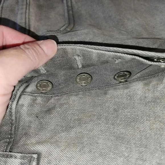 GAP Cheeky Short High Rise Button Fly Denim Cutoff Jean Shorts Daisy Dukes 28 6P - Picture 4 of 7